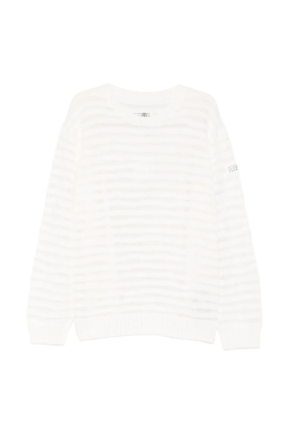 MM6 Maison Margiela Sweater - White