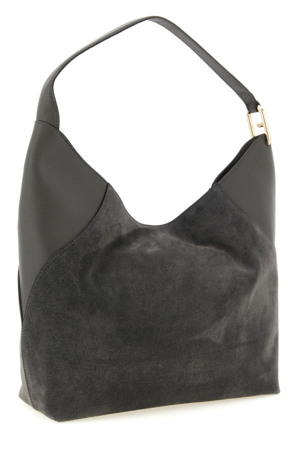 Furla Lara Large Shoulder Bag - Gray