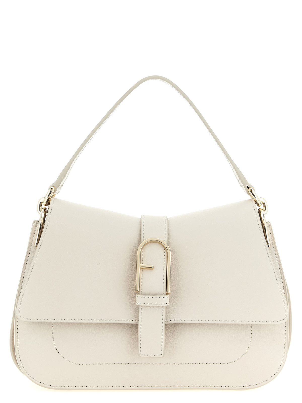 Furla Flow M Shoulder Bag - Beige - Image 1 of 4