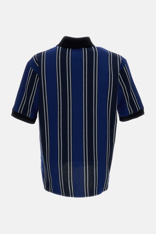 JUNYA WATANABE Knitted Polo Shirt - Blue