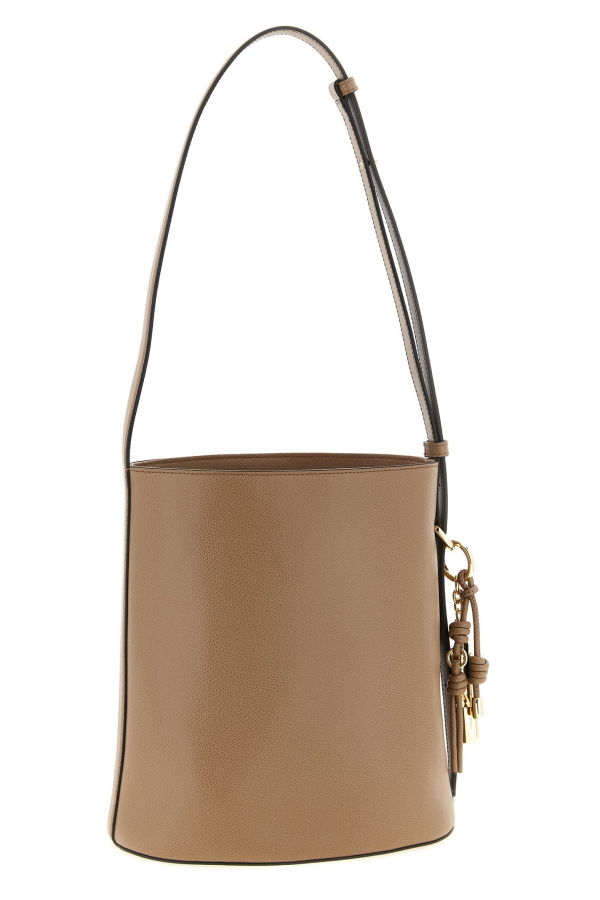 Furla Roxie Small Bucket Bag - Beige