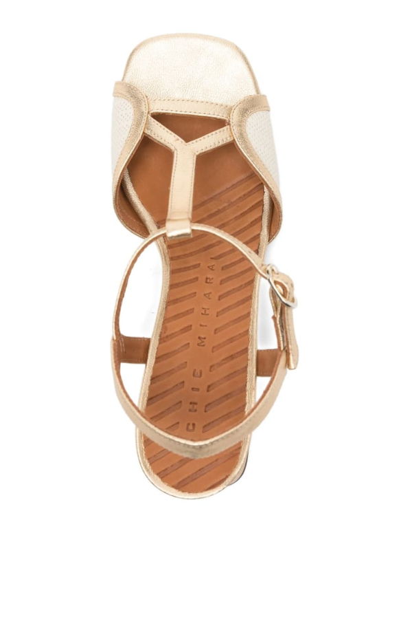 Chie Mihara Boots - Beige/Gold