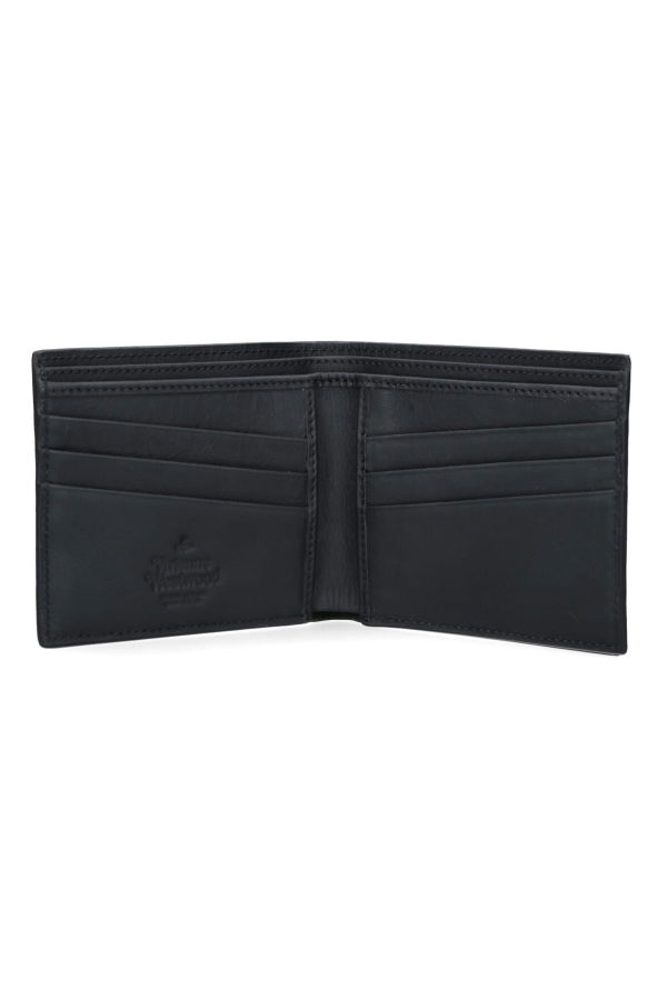 Vivienne Westwood Orb Bi-Fold Wallet - Black
