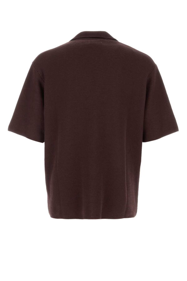 Magliano Purple Knit Riviera Shirt - Brown Mix