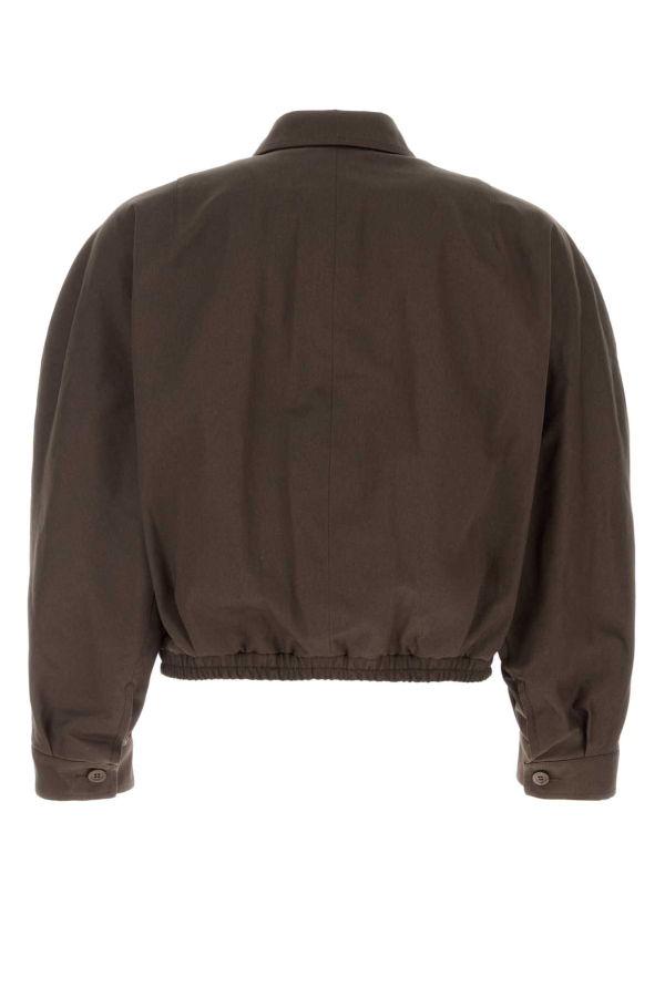 Magliano Chocolate Cotton Work Jacket - 76_BROWN