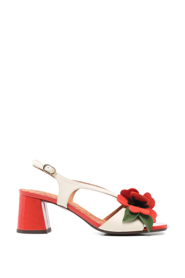 Chie Mihara Boots - White/Red