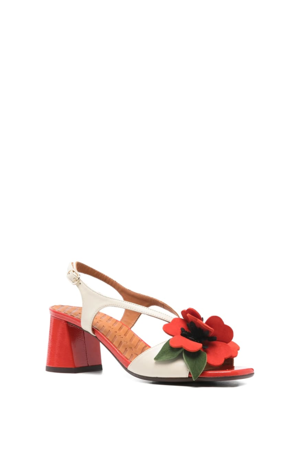 Chie Mihara Boots - White/Red