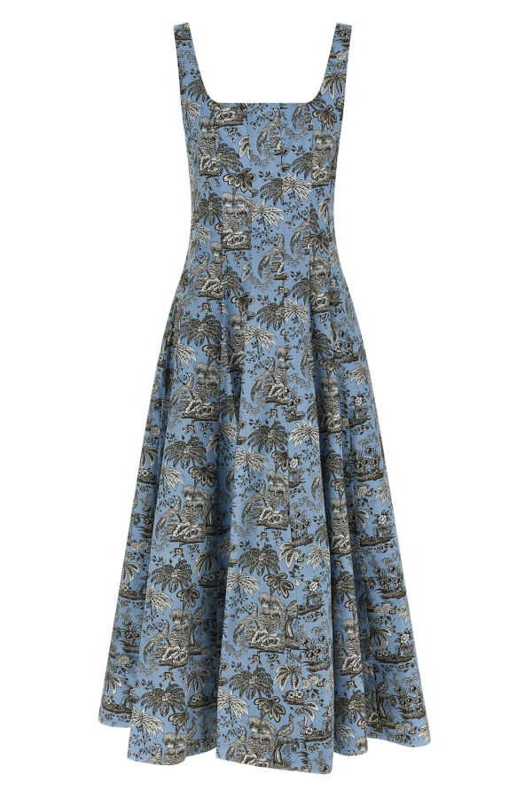 Staud Wells Dress - Light Blue