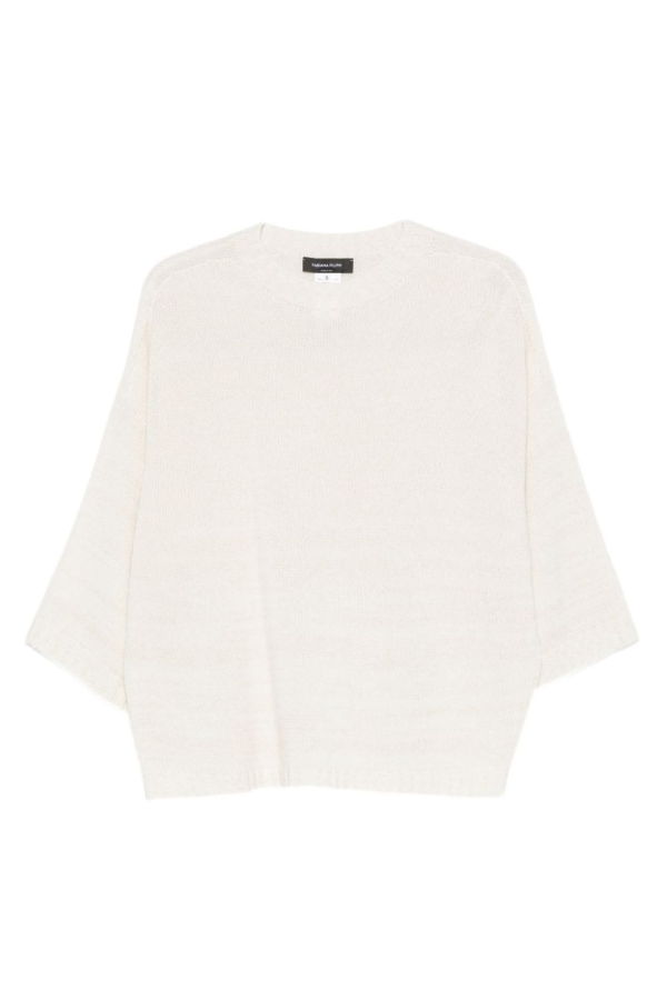 Fabiana Filippi Wool Blend Sweater - Beige