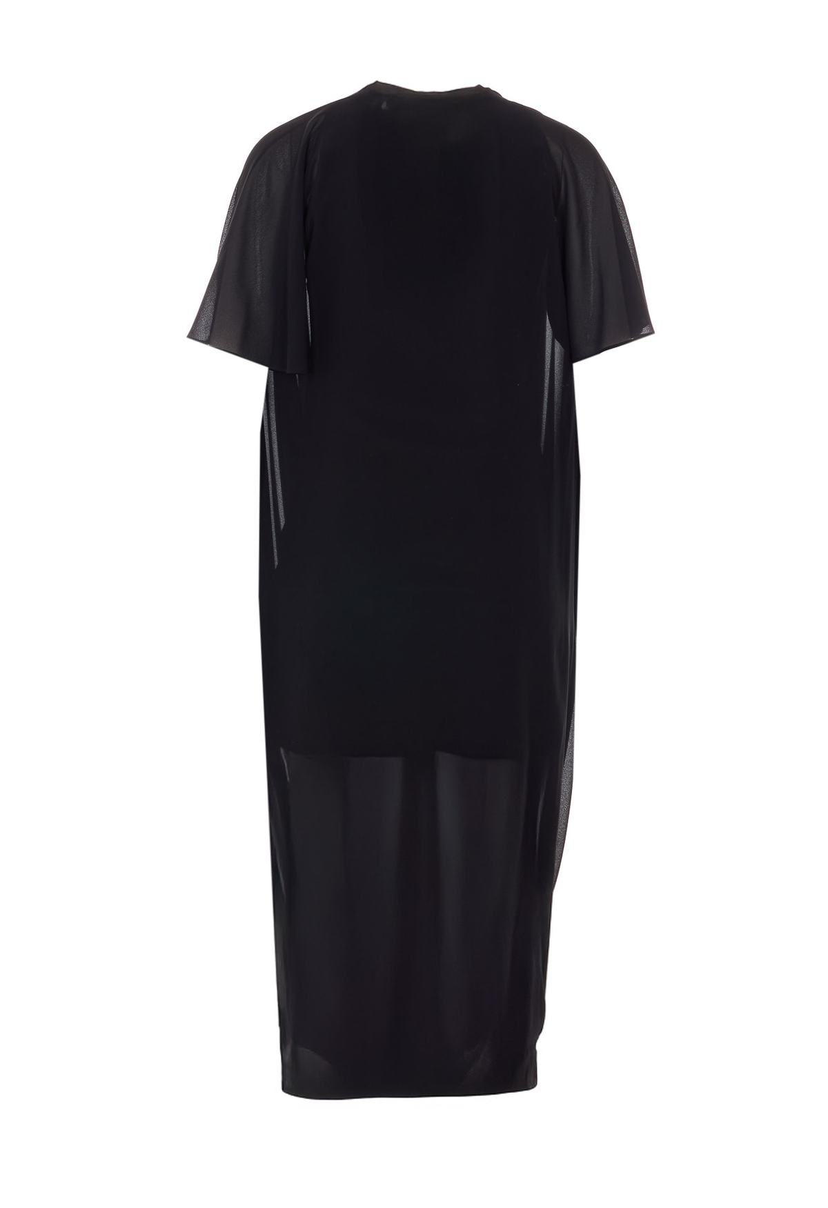 MM6 Maison Margiela Asymmetric Dress - Black - Image 2 of 4