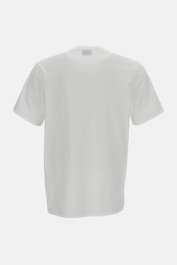 PAUL SMITH Short-Sleeve T-Shirt with Print - White