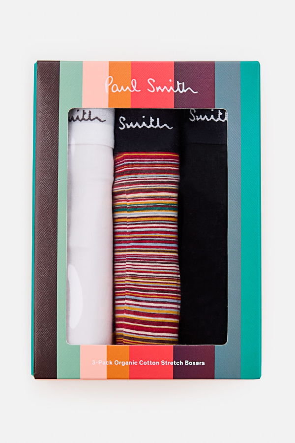 PAUL SMITH Trunk 3 Pack Mix Sign Underwear - Multicolor