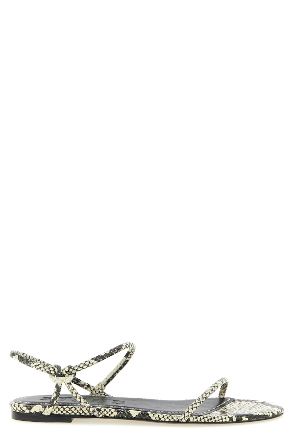 Staud Laurel Sandals - White/Black