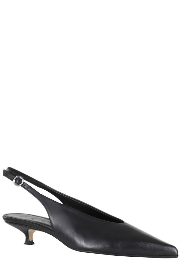 aeydē Camila Nappa Leather Heels - Black