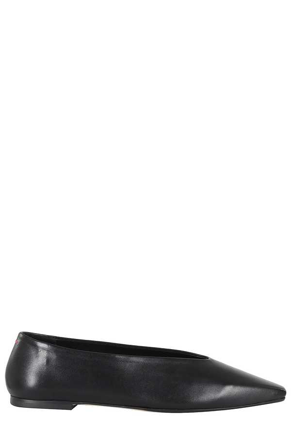 aeyd Betty Nappa Leather Flat Shoes - Black aeyd Betty Nappa Leather Flat Shoes - Black