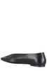 aeydē Betty Nappa Leather Flat Shoes - Black - Thumbnail 3