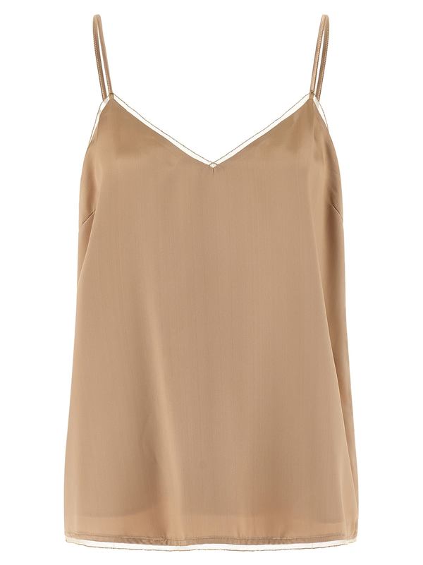 Fabiana Filippi Lingerie Top - Beige