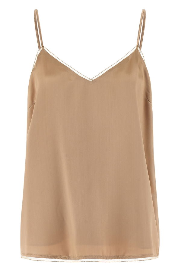 Fabiana Filippi Lingerie Top - Beige