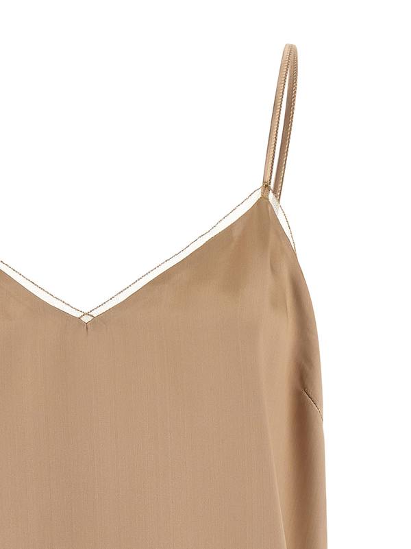 Fabiana Filippi Lingerie Top - Beige