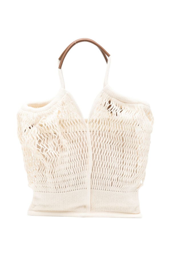 Hereu Calella Filt Tote Bag - Beige