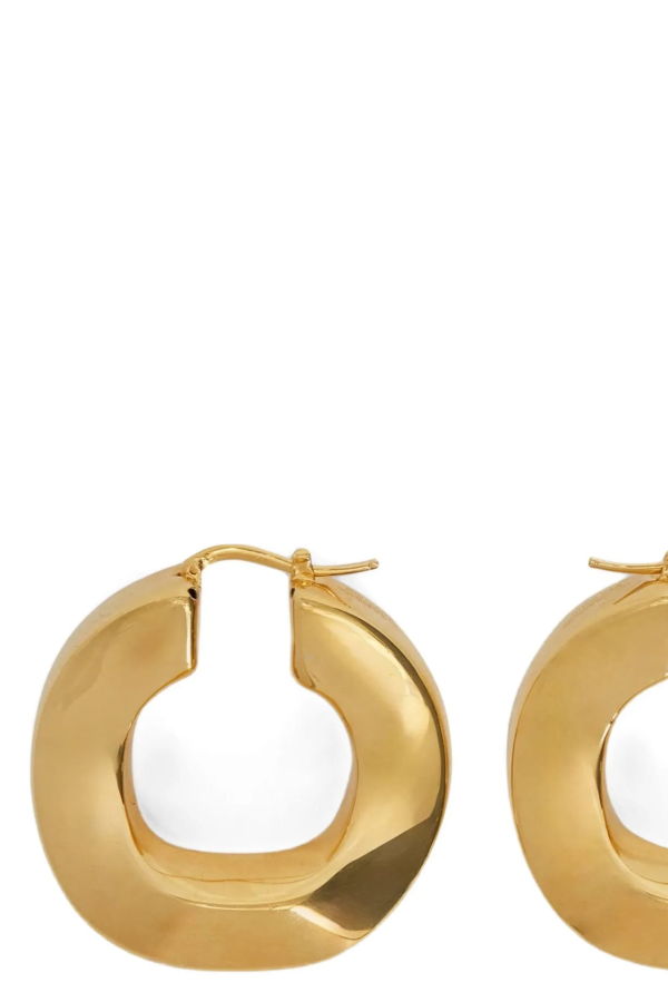 Jil Sander 2104 Earrings - Gold