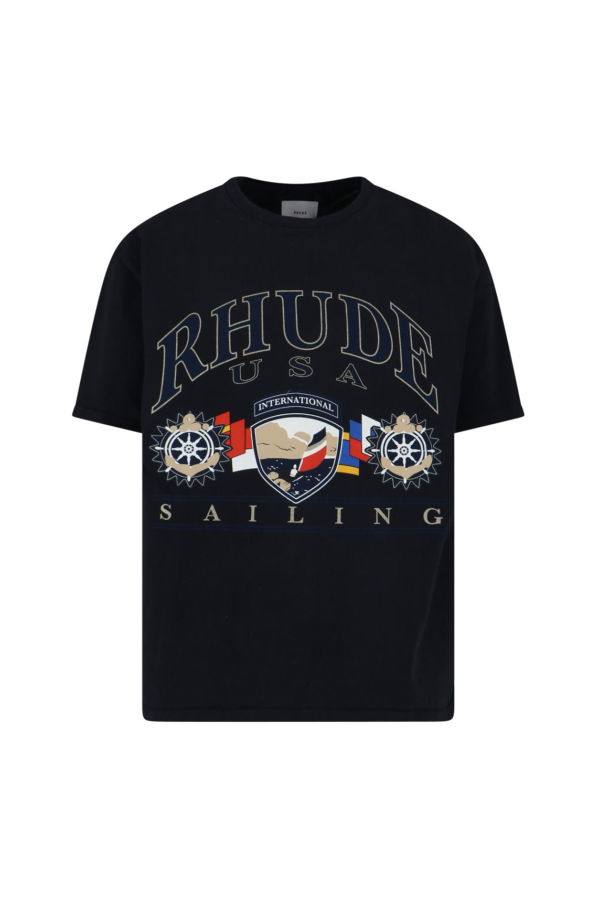 RHUDE Sailing T-Shirt - Black