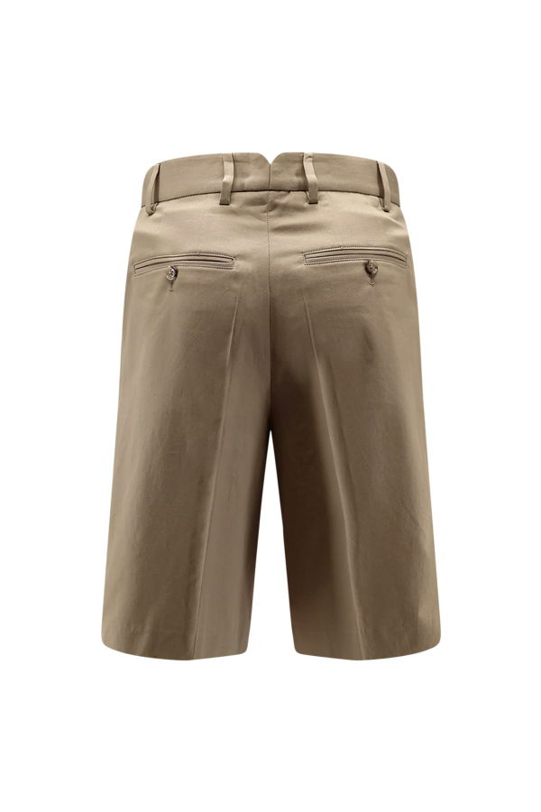 Ami Alexandre Mattiussi Virgin Wool Shorts - Beige Taupe