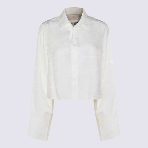 MM6 Maison Margiela Logo Shirt - Anthracite