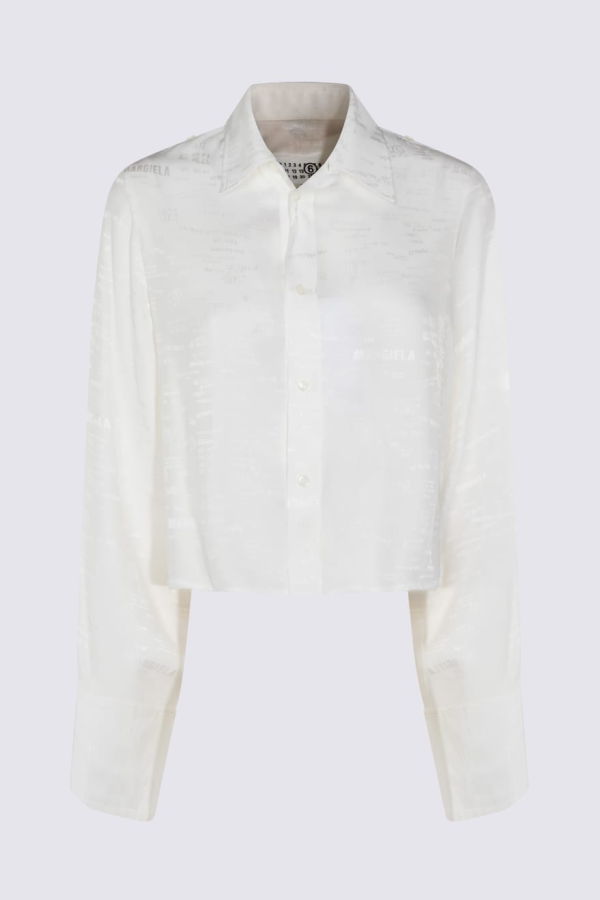 MM6 Maison Margiela Logo Shirt - Anthracite