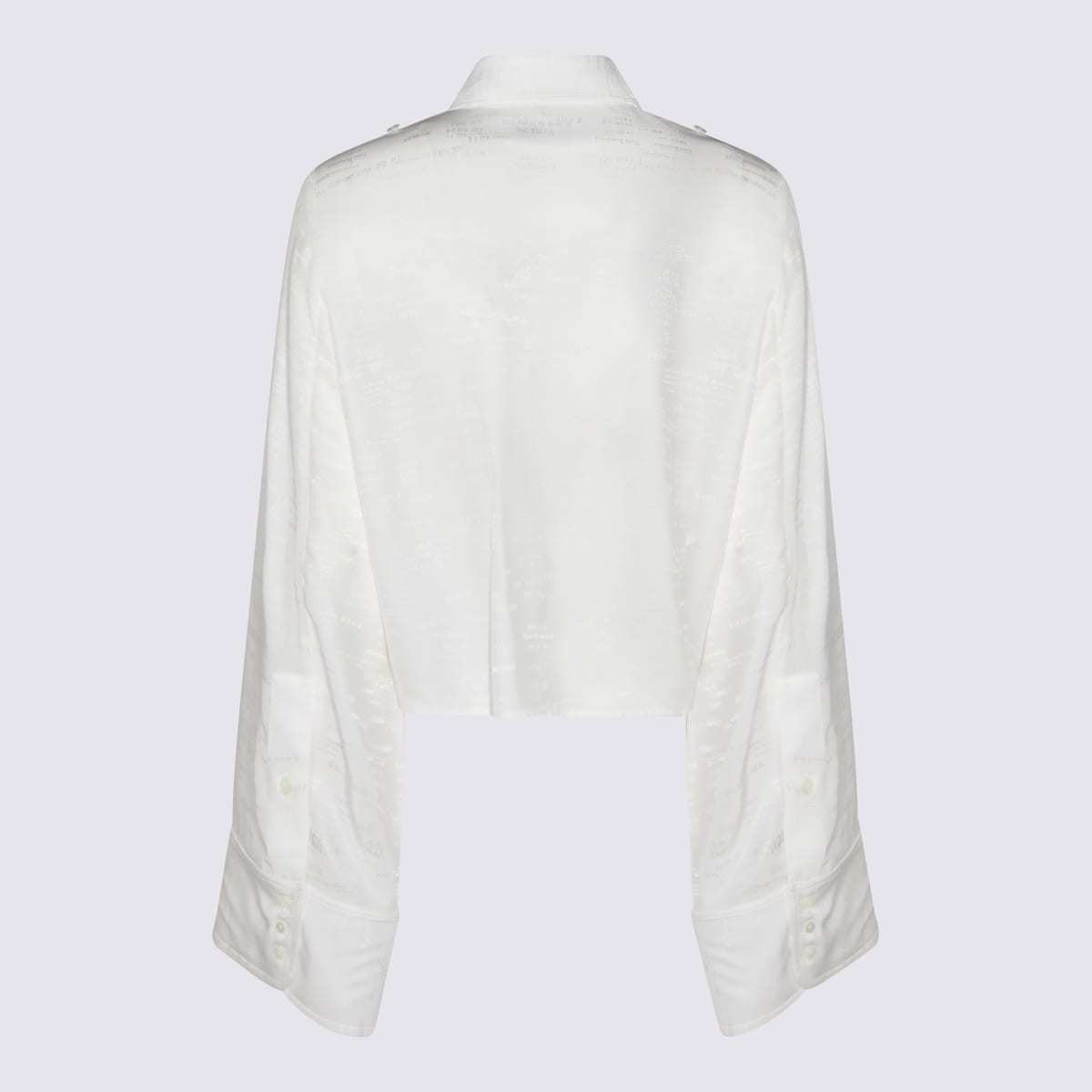 MM6 Maison Margiela Logo Shirt - Anthracite - Image 2 of 4