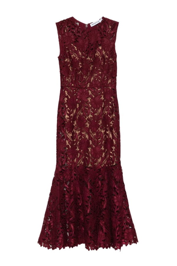 Self-Portrait Dress - Red