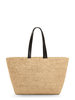 Ami Alexandre Mattiussi Ami De Coeur Raffia Shoulder Bag - Naturel - Thumbnail 2
