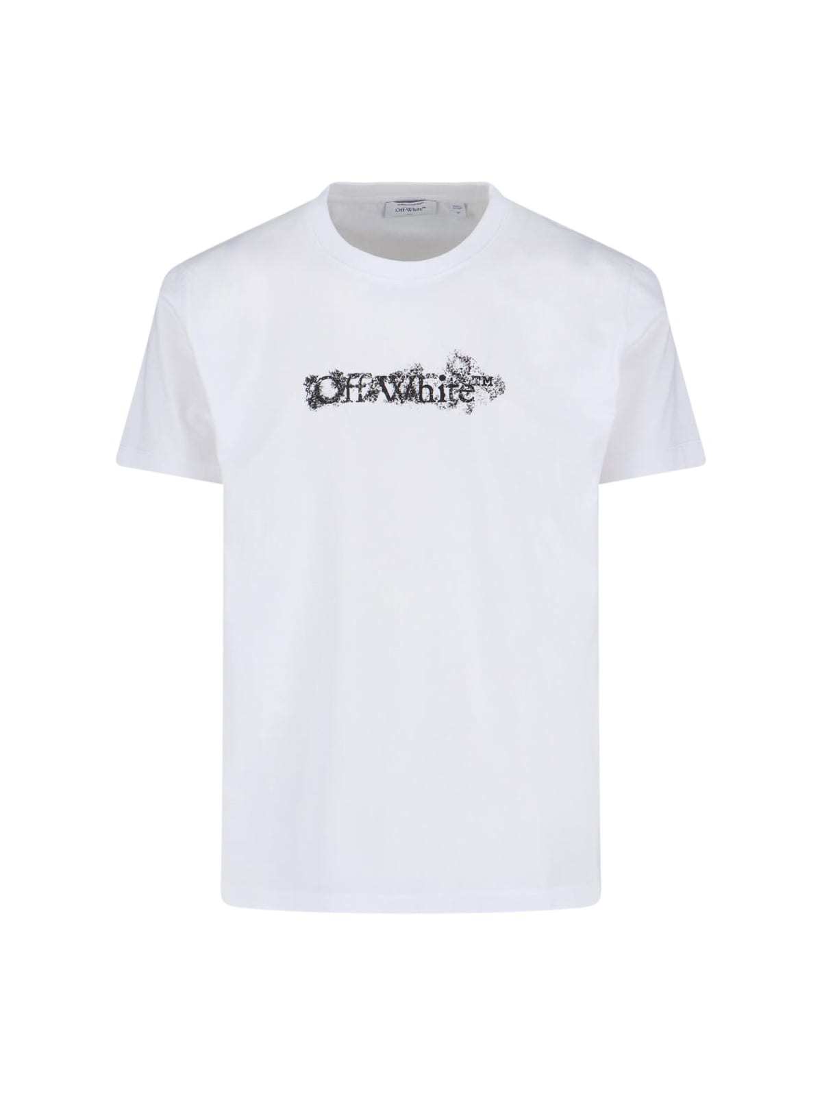 Off-White Flower Skate T-Shirt - White - Image 1 of 3