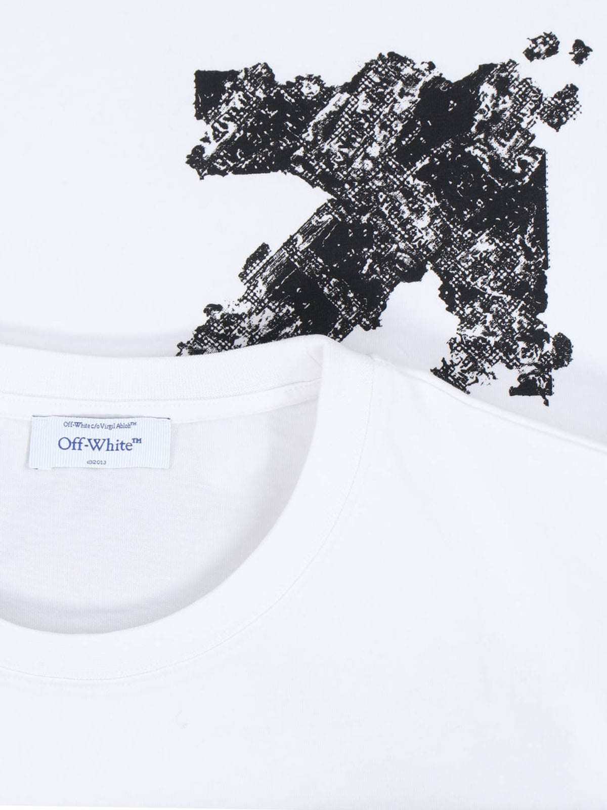 Off-White Flower Skate T-Shirt - White - Image 3 of 3