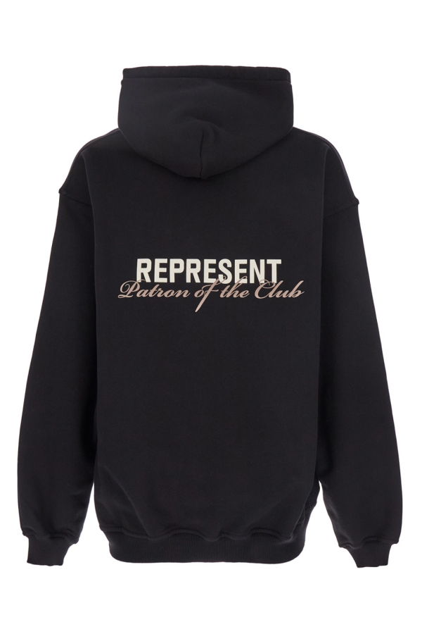 Represent Patron Of The Club Hoodie - Black