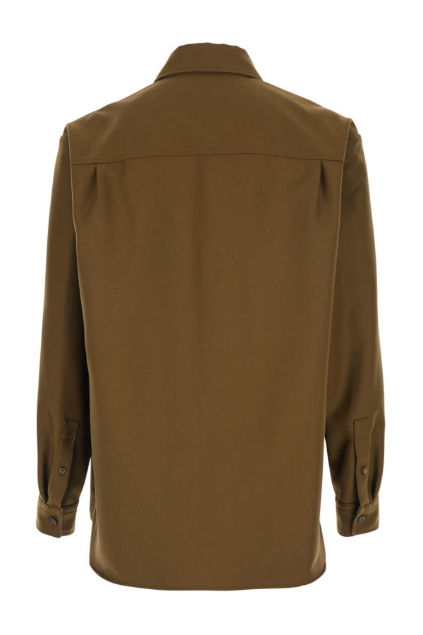 A.P.C. Classic Collar Wool Blend Jacket - Brown