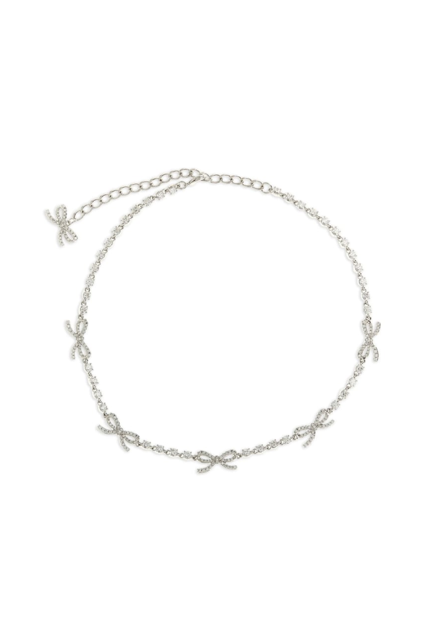 Self-Portrait Jewellery Necklace - Silver