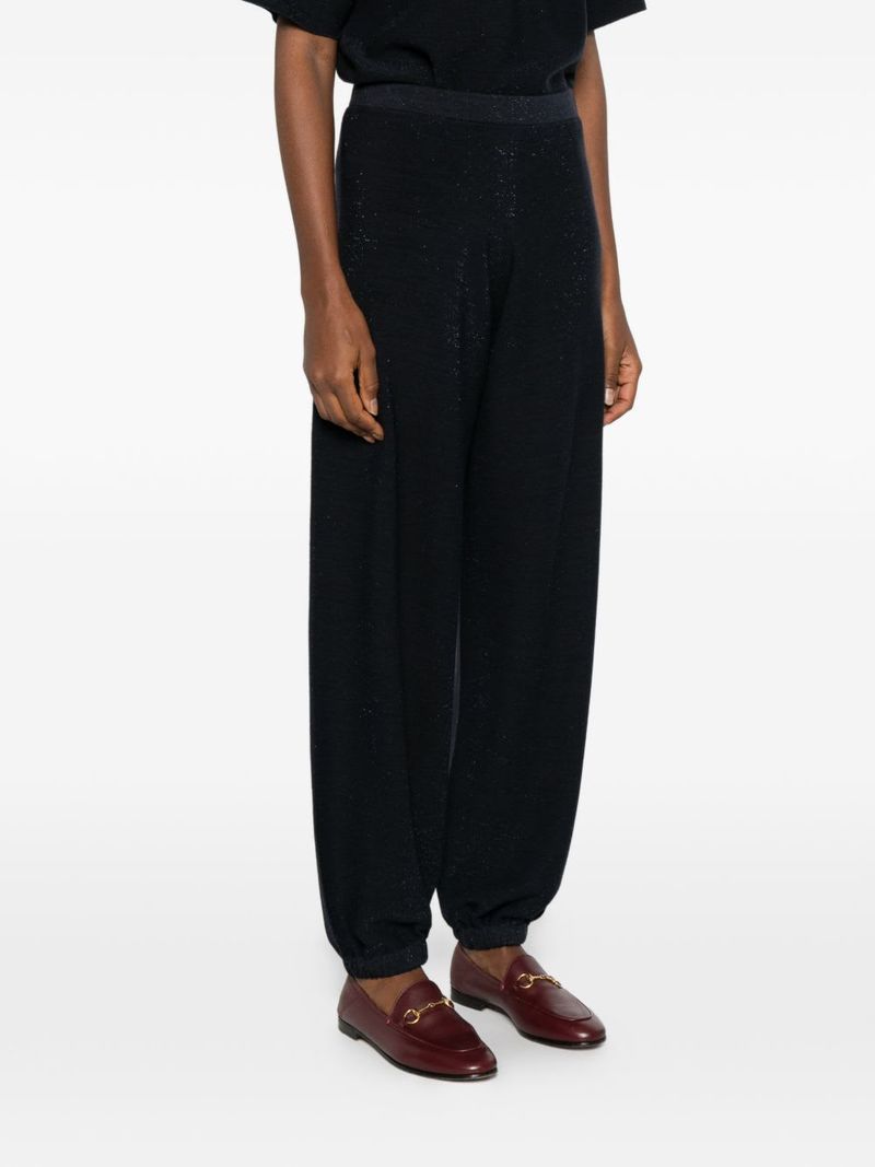 Fabiana Filippi Wool And Cotton Trousers - Blue