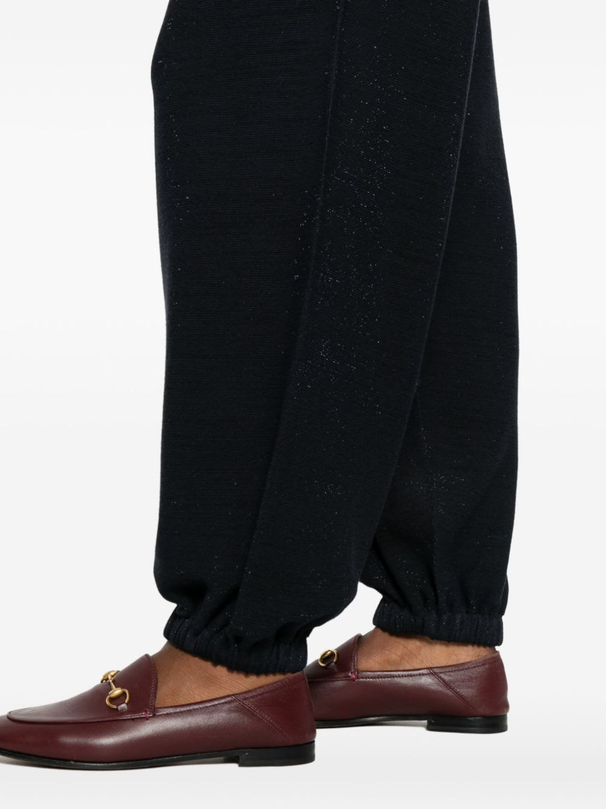 Fabiana Filippi Wool And Cotton Trousers - Blue - Image 4 of 5