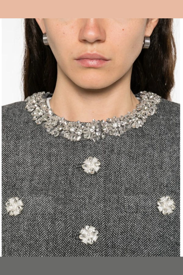 Self-Portrait Outerwear Jacket - Gray