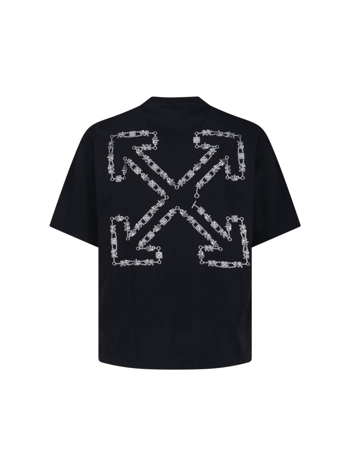 Off-White Chain Arrow T-Shirt - Black - Image 2 of 3