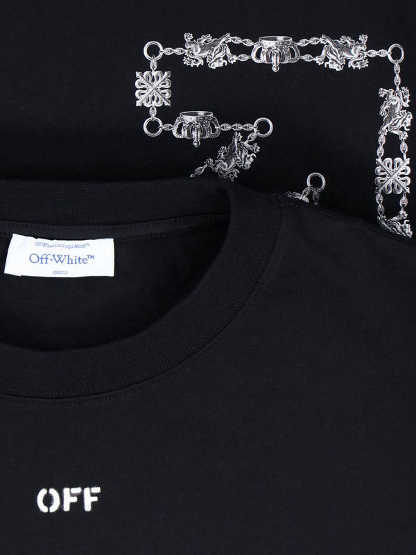 Off-White Chain Arrow T-Shirt - Black