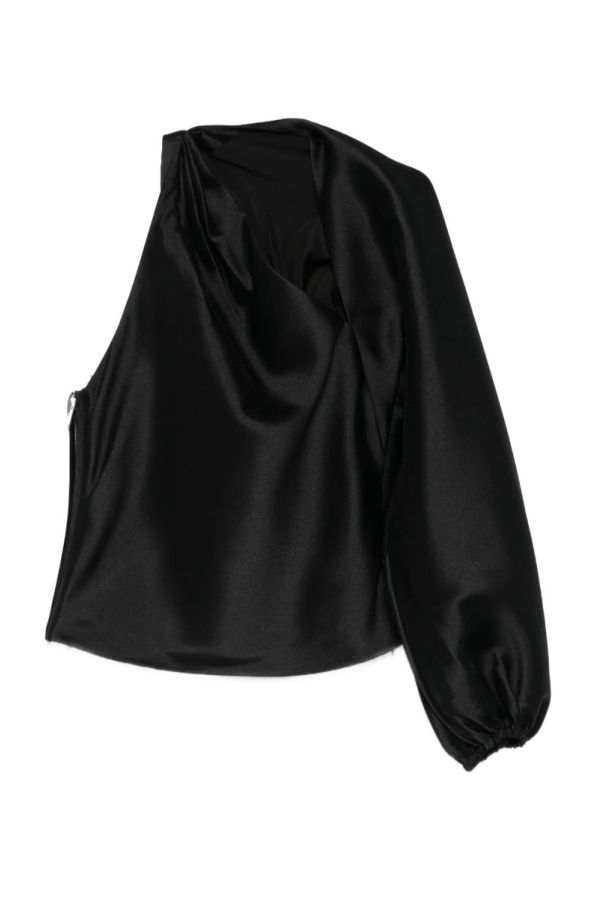 Self-Portrait Blouse - Black