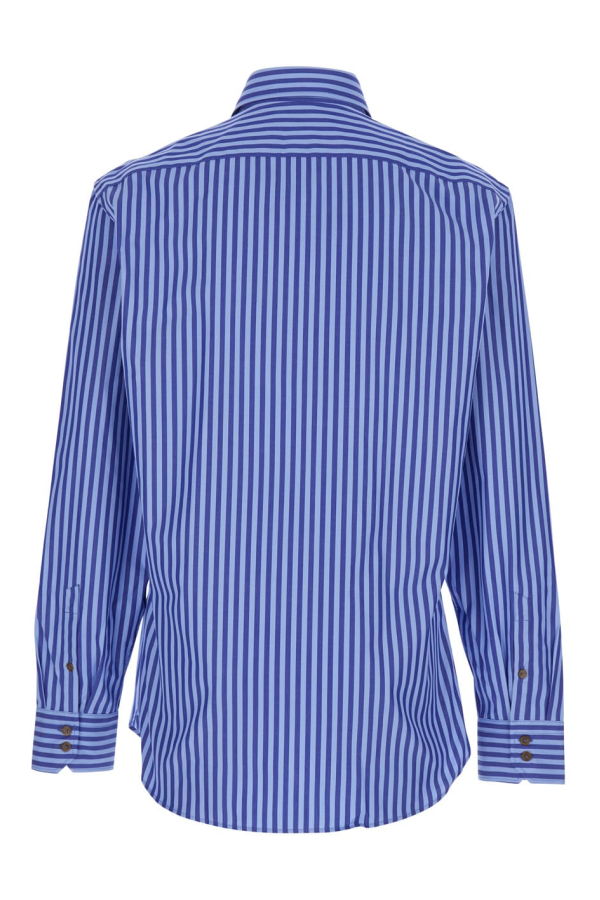 Vivienne Westwood Long-Sleeve Striped Shirt - Blue