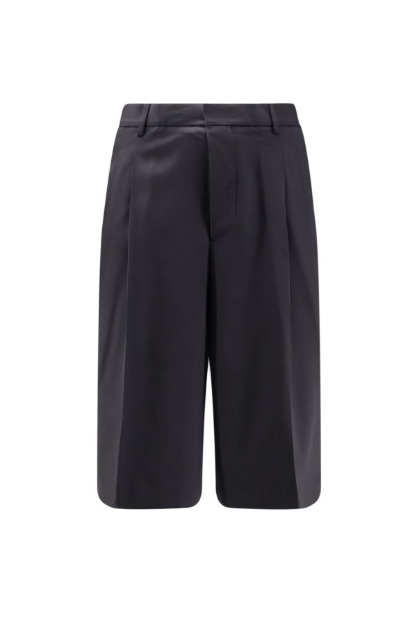 Ami Alexandre Mattiussi Virgin Wool Shorts - Black