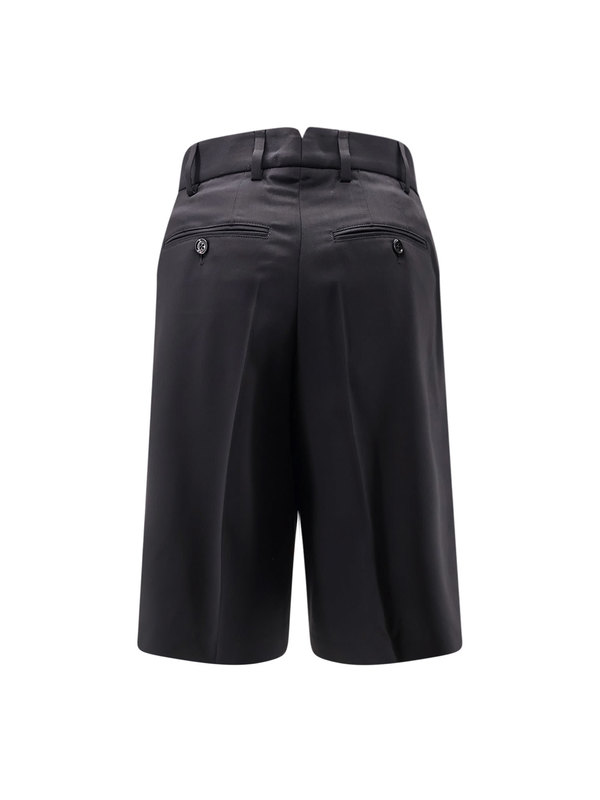 Ami Alexandre Mattiussi Virgin Wool Shorts - Black
