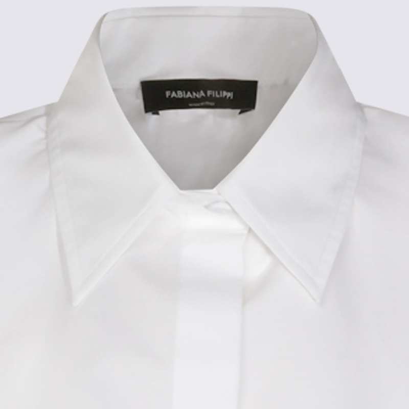 Fabiana Filippi White Cotton Shirt - White