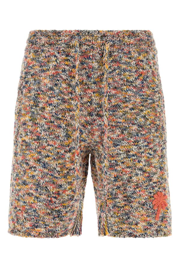 Alanui Dust Of Light Crochet Bermuda Shorts - Multicolor