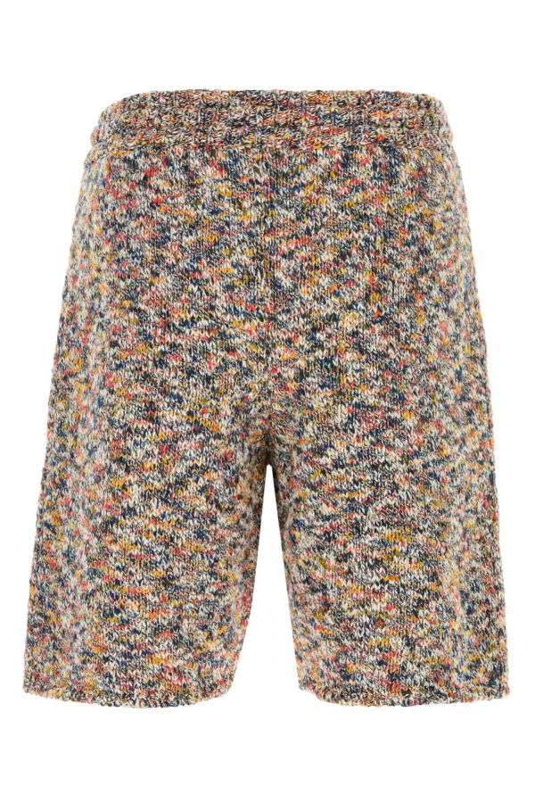Alanui Dust Of Light Crochet Bermuda Shorts - Multicolor
