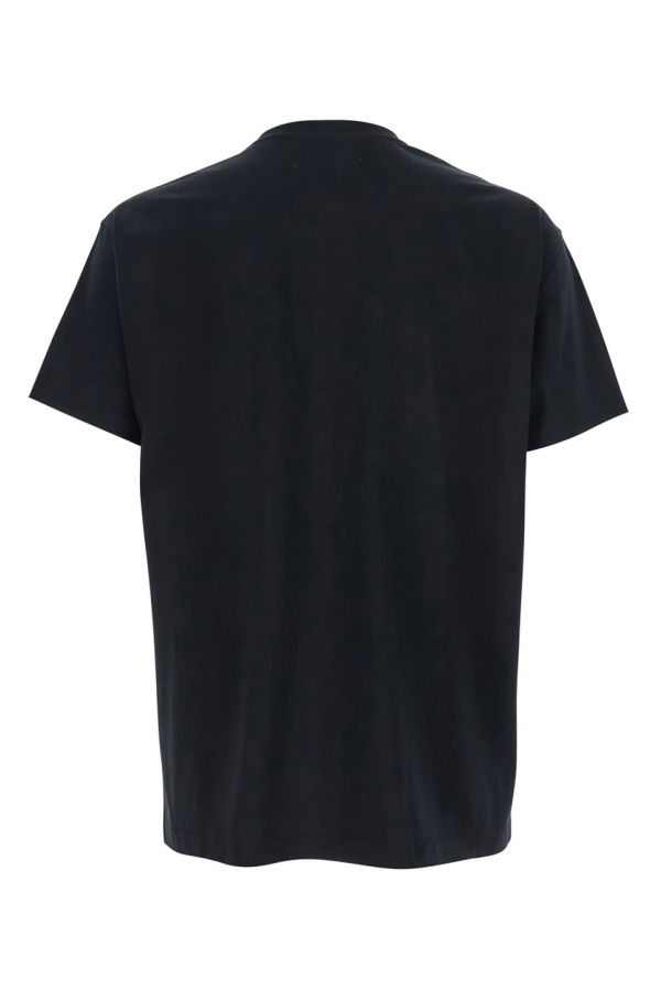 Vivienne Westwood Crewneck T-Shirt with Orb Embroidery - Black